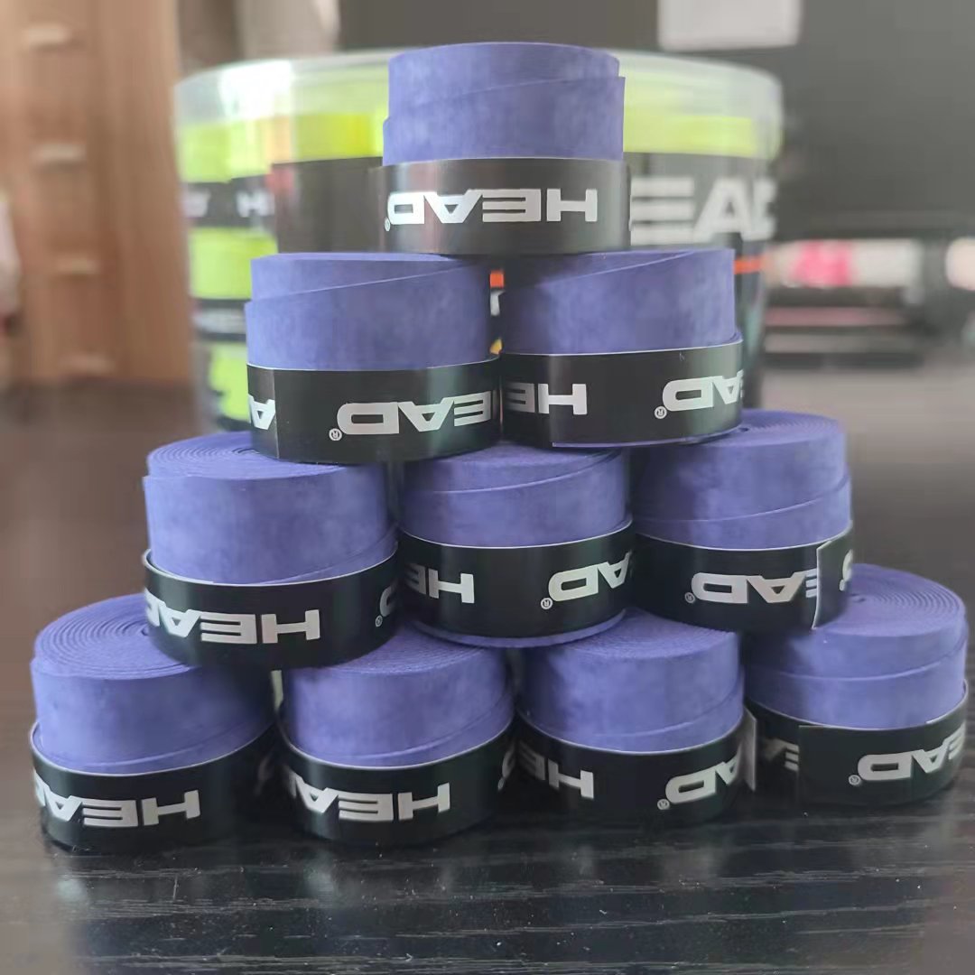 10 sztuk szef Tenis Overgrip opaska do tenisa absorbowany Tap Tenis rakieta amortyzator Padel Overgrip Tenis Grip Tenis Dropshipping: Dry Purple