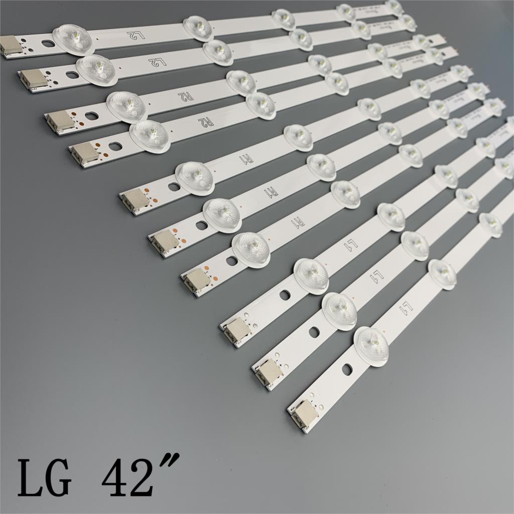 Led baggrundsbelysning strip bar til  lg 42 tommer  tv 42 ln 540v 42 ln 613v 42 la 620v lc420 skyldes 42 ln 575s 42 la 62 42 ln 578v 42 ln 575v 42 ln 5710 42 ln 540v