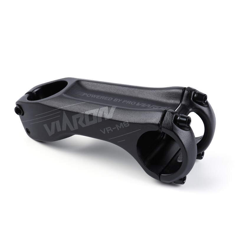 Eje de manillar de bicicleta de montaña, aleación de aluminio, negro esmerilado, adecuado para 31,8x90mm, accesorios para bicicleta de carretera: Black
