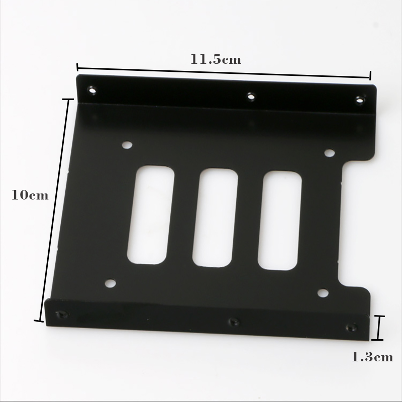 Nuttig 2.5 Tot 3.5 Inch Ssd Hdd Inclosure Metal Mounting Bracket Dock Adapter Voor Desktop Laptop Pc Ssd Server