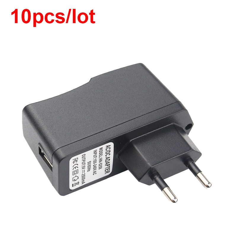 10x Raspberry Pi 3 Power Adapter - 5V 2.5A Charger Supply - US EU UK AU Plug Options