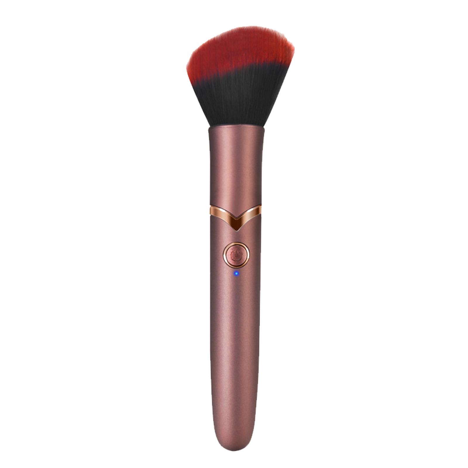 Elektrische Kosmetik Pinsel Foundation Erröten Lose Pulver Pinsel Schönheit Werkzeuge Waschbar Vibration Wiederaufladbare Make-Up Pinsel Werkzeuge