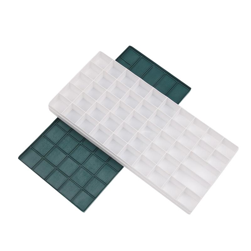 Compartment Palette Rubber Color Leaking Plastic Box For Watercolor Gouache Acrylic Oily Coatings Waterproof Pigment Palette