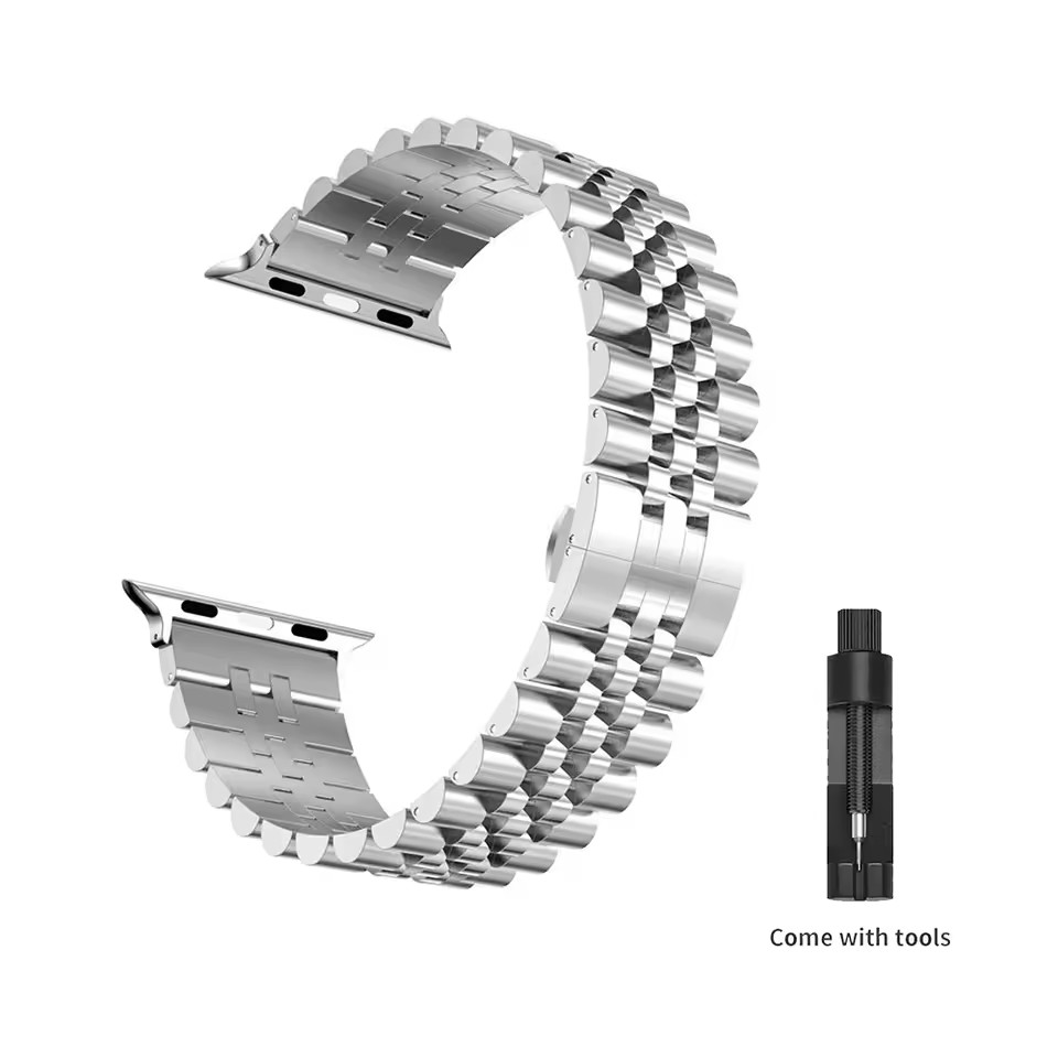 Stalen horlogeband voor Apple Watch Ultra Band ultra 49 mm 40 mm 44 mm Metaal 38 mm 42 38 IWatch-serie 10 9 8 7 6 SE 5 4 45 mm 46 mm