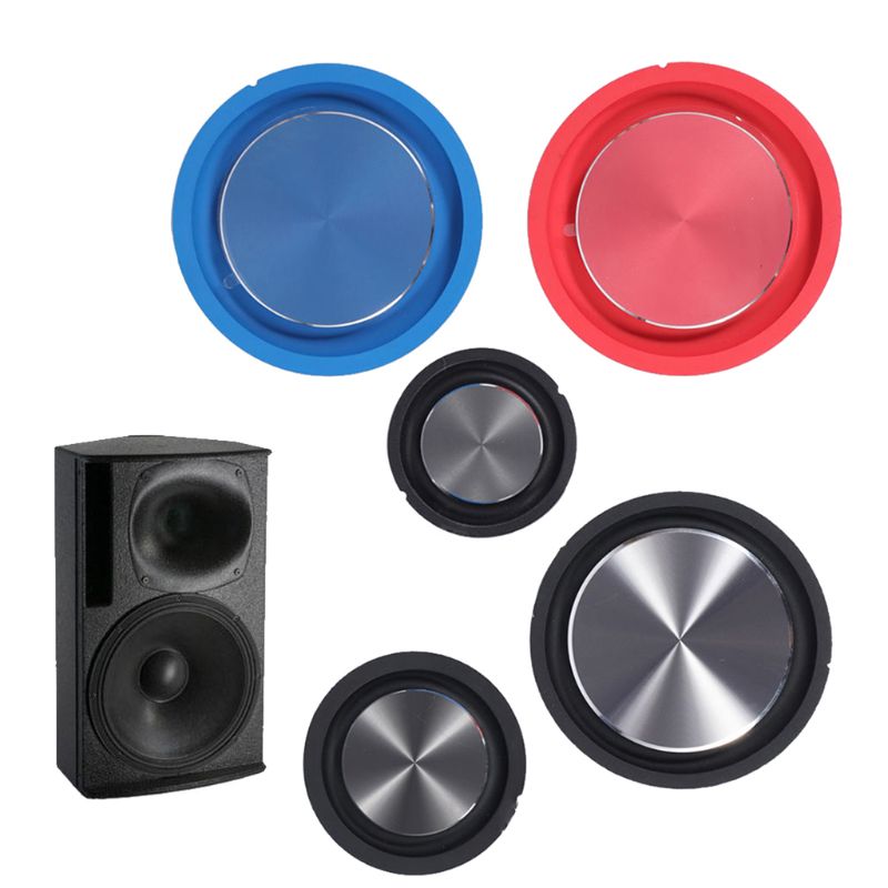 Bass Radiator Speaker Diaphragm Auxiliary Vibration Passive Radiator Woofer 2PCS