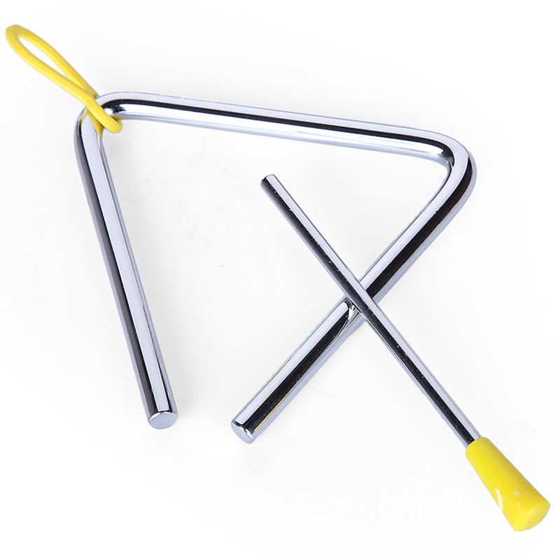 5 Pack Hand Percussie Instrument Driehoeken Met Striker Voor Muziek Driehoek Chil