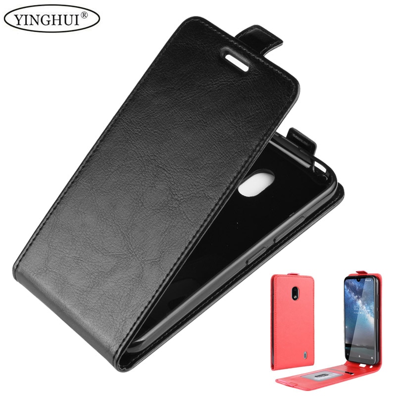 For NOKIA 2.2 Case Flip Vertical PU Leather Case For NOKIA 2.3 4.2 3.2 6.2 2.1 3.1 7.1 Plus Cover Card Slot Magnetic Protective