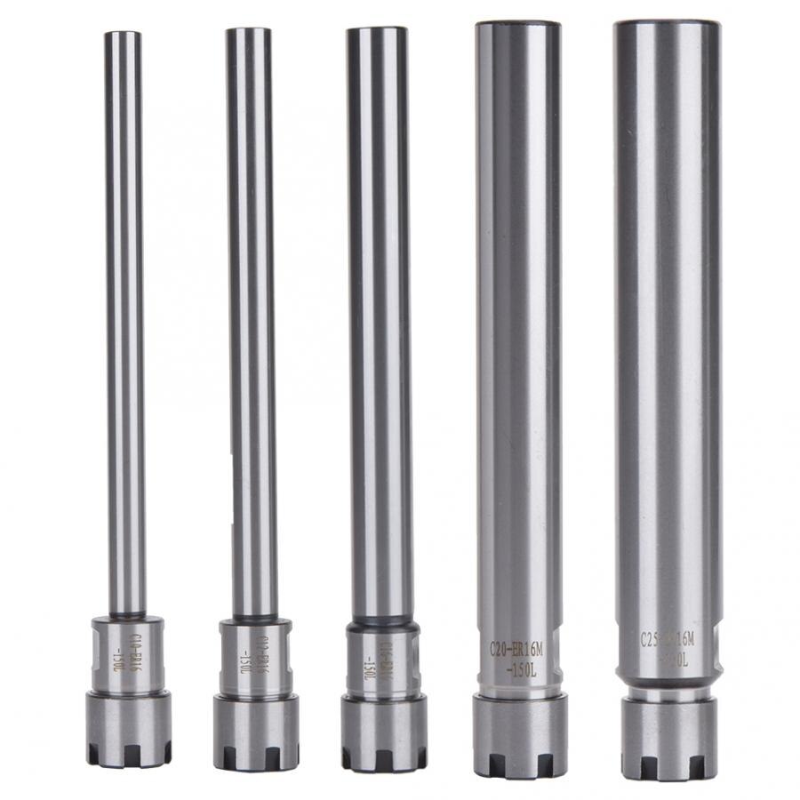 Collet Chuck Holder CNC Milling Lengthen Tool Carrier C10 C12 C16 C20 C25 Extension Straight Shank ER16M