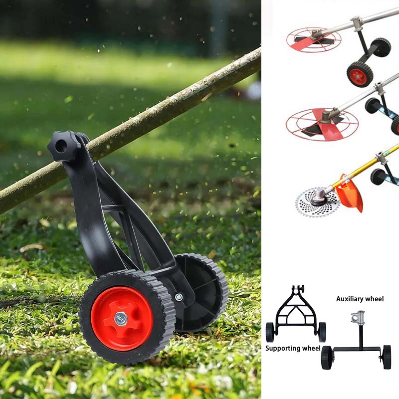 Grasmaaier Steunwiel Verstelbaar 26 Tot 28 Mm Grasmaaier Bosmaaier Hulpwiel Tuingereedschap Accessoires