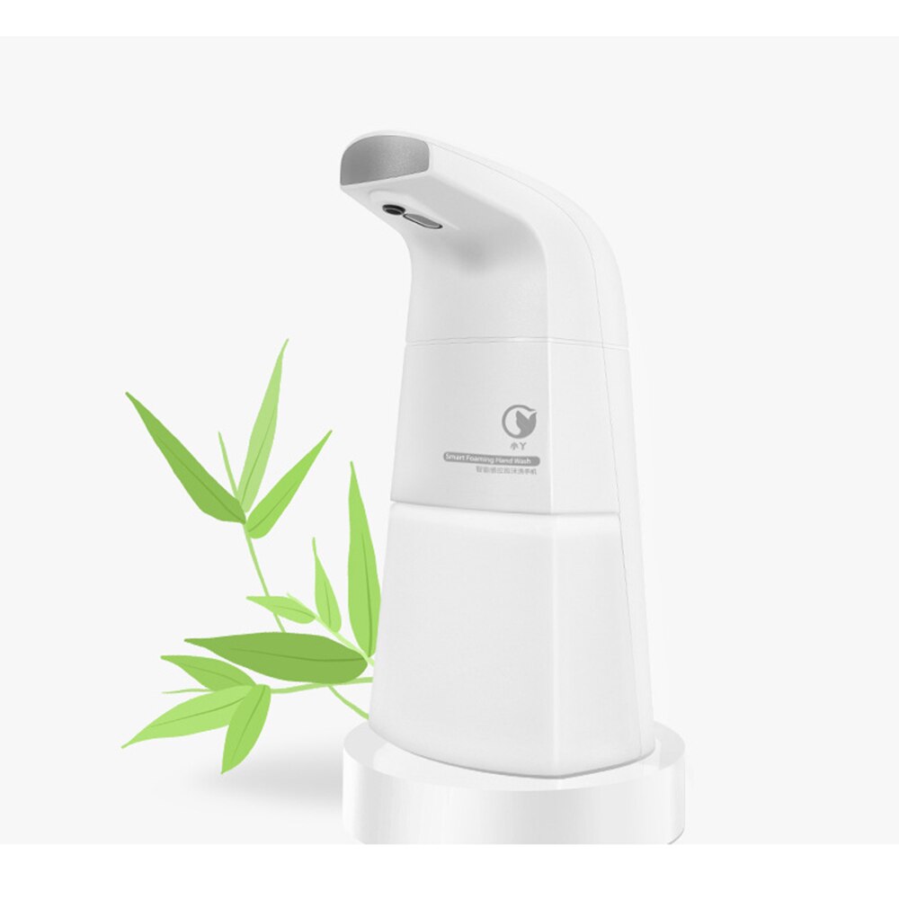 Dispensador de jabón de espuma portátil automático con sensor infrarrojo de 310ml para el baño de cocina dispensador de jabón líquido sin ruido desinfectante de manos: Default Title