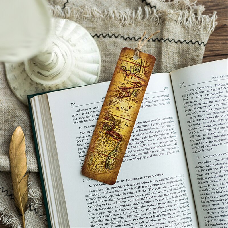 30 unids/caja estilo Retro marcapáginas Estilo Vintage reloj diario tarjeta novedad libro lector página marcapáginas papel marcapáginas