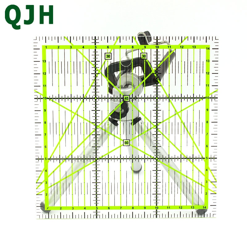 14 modeller komplett stil lapptäckslinjal gör det själv syverktyg genomskinligt akrylmaterial quiltlinjal skräddare kontor skolmaterial