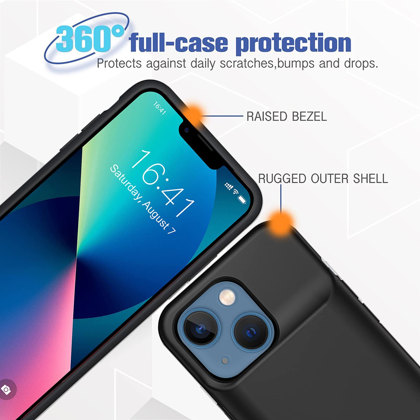 Batterijlader Case Voor iPhone 17 Air 16 15 14 Plus 13 12 Pro Max Mini Power Bank Voor iPhone 11 batterij case bateria poort gratis