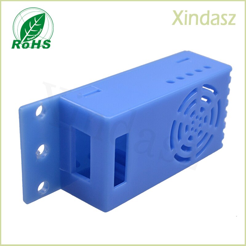 (XD0104080 2pcs)Plastic casing Temperature and humidity sensor housing plastic project boxes / enclosure plastic 67*29*20mm