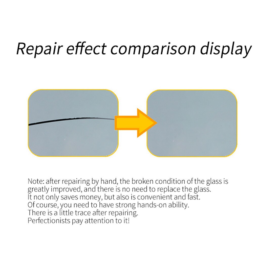 Car Window Glass Crack Chip Resin Windscreen Windshield Repair Diy Tool Kit 30ml Magic Windshield Crack Adhesive Accessories#40