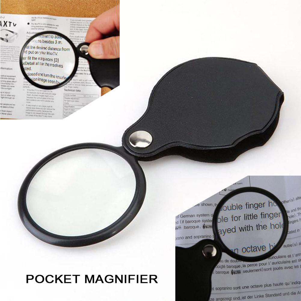 Mini Pocket 10x Opvouwbare Sieraden Vergrootglas Vergrootglas Voor High-definition Optische Glazen Lezen Horloge Reparatie Eye Glass Loep