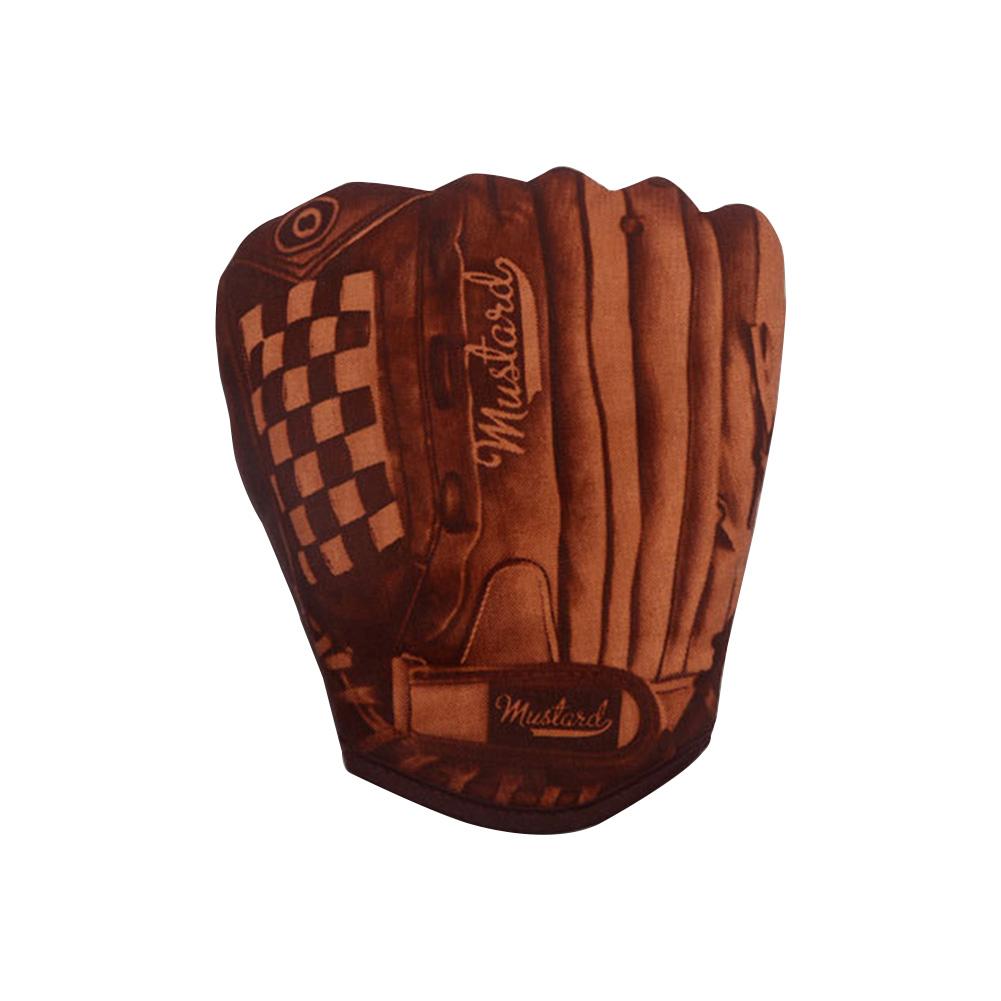 Microwave Oven Gloves Banana Skeleton 3D Printed Cotton Mitts Home Baking Supplies Oven Insulated Gloves 1 Pair: C