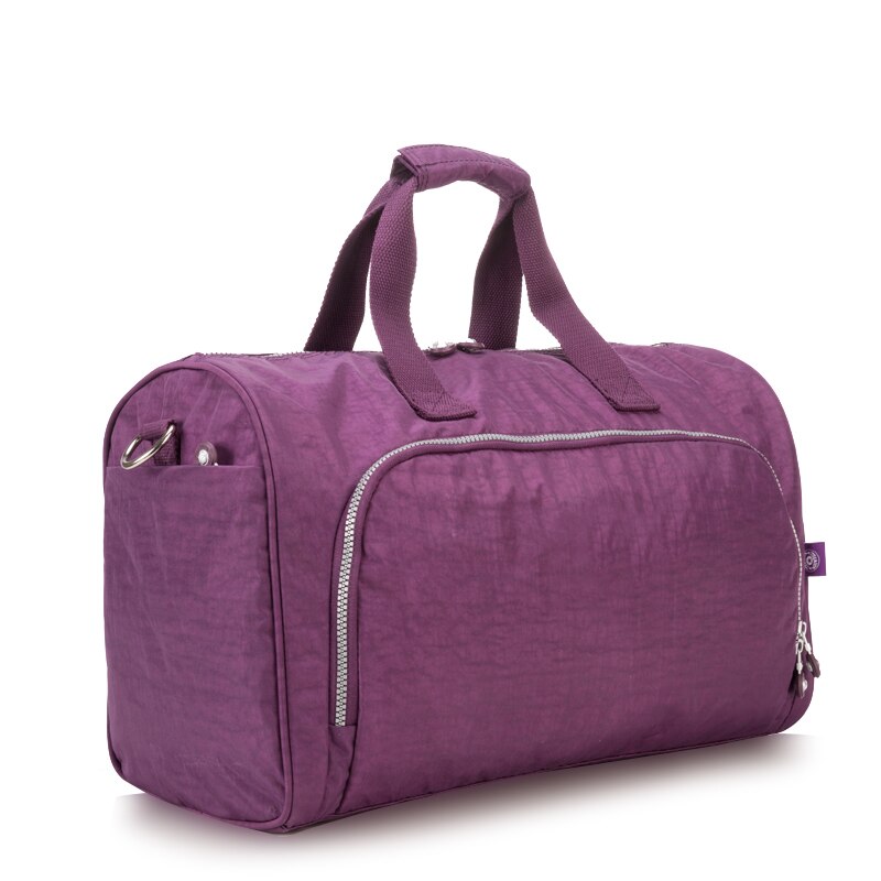TEGAOTE herren Wasserdichte Reisetasche Große Kapazität Reise Tasche Frauen Nylon Gepäck Reise Duffle Handtaschen unisex: Lila