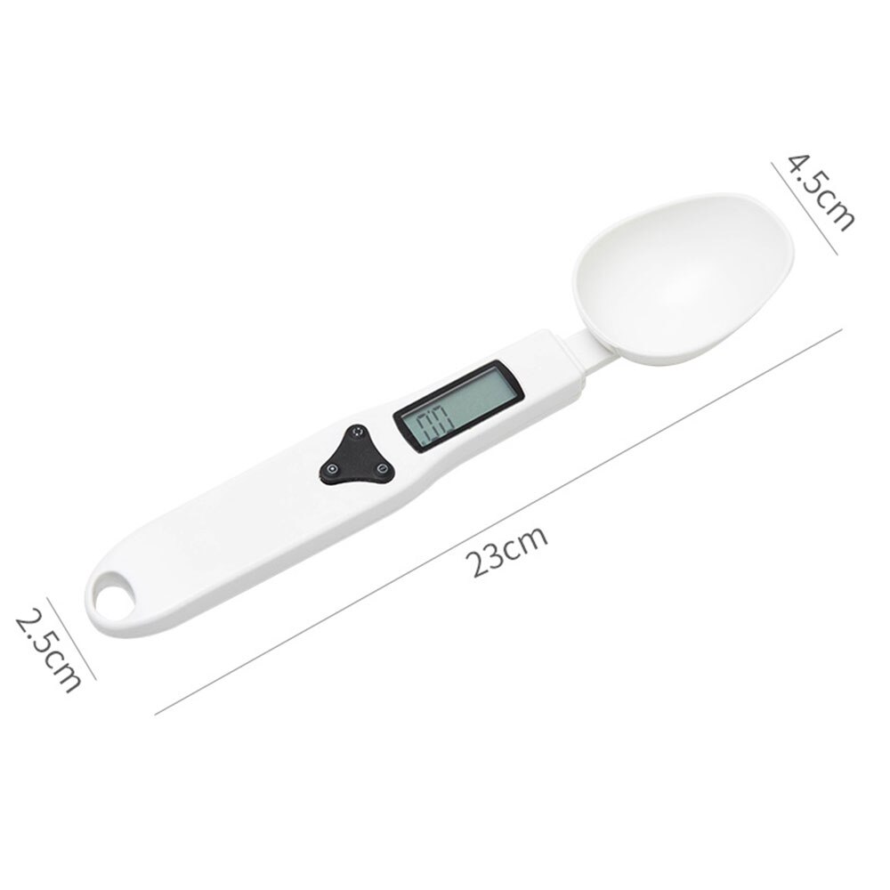 Cuchara medidora Digital con pantalla LCD, 500g/0,1g, cuchara Digital electrónica, minibáscula de cocina, suministros para hornear