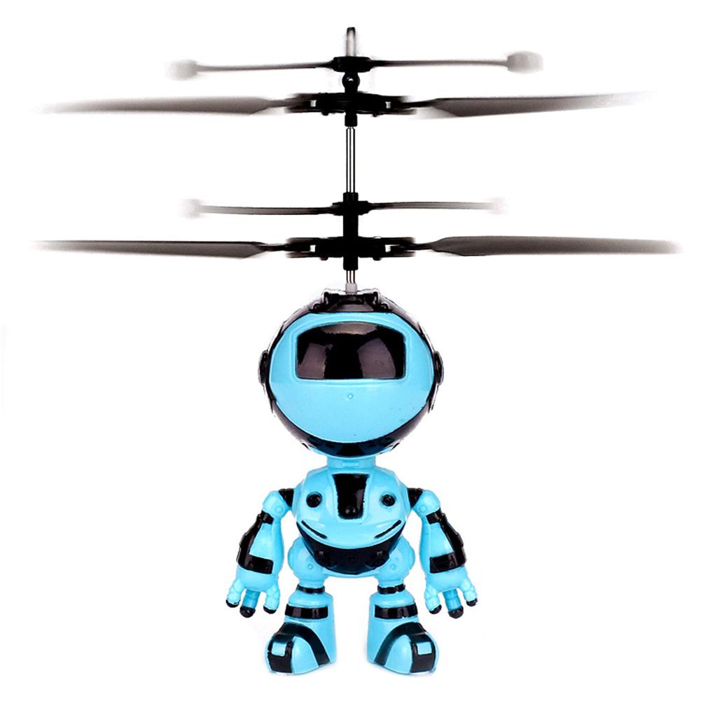 Electronic Aircraft Suspension Hand Sensing Obstacle Flying Robot Kids Toy