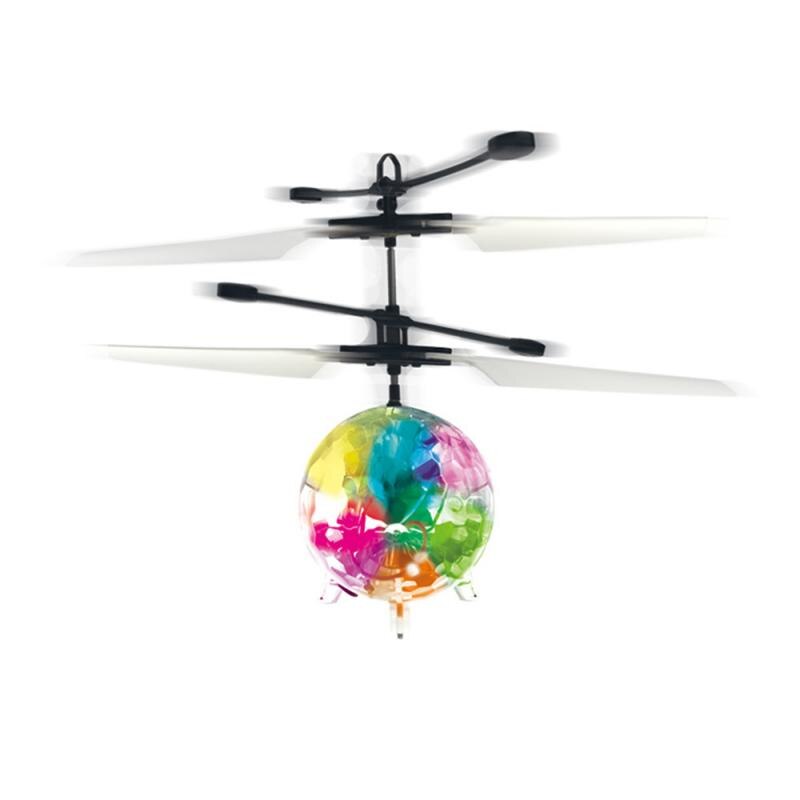 RC Flying Ball Luminous Kid's Flight Balls Infrared Induction Aircraft Remote Control Aircarft Toys Flash LED Light Plane Toys: 01