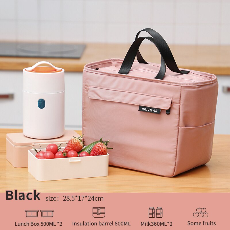 Brivilas Cooler Lunch Bag Multicolor Bags For Women Hand pack Thermal Breakfast Food Lunch Box Portable Picnic Travel Handbags: TF01-1-01