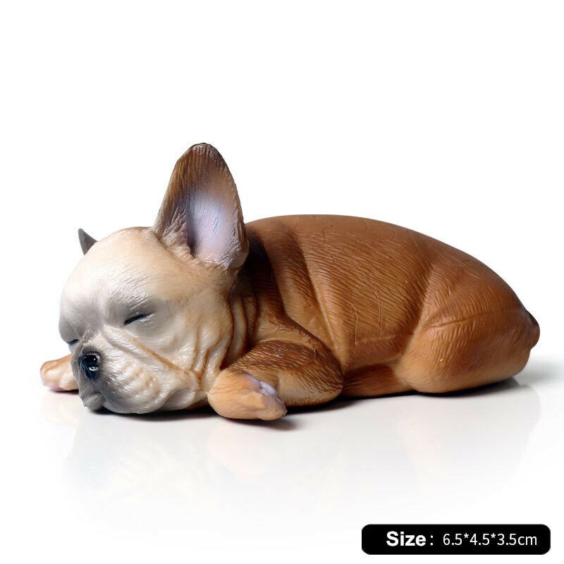 Simulationsleep Franse Bulldog Hond Pet Animal Figuur Model Speelgoed Collector Decor Kid Toy Dinossauro Model Speelgoed Voor Kinderen: M-938