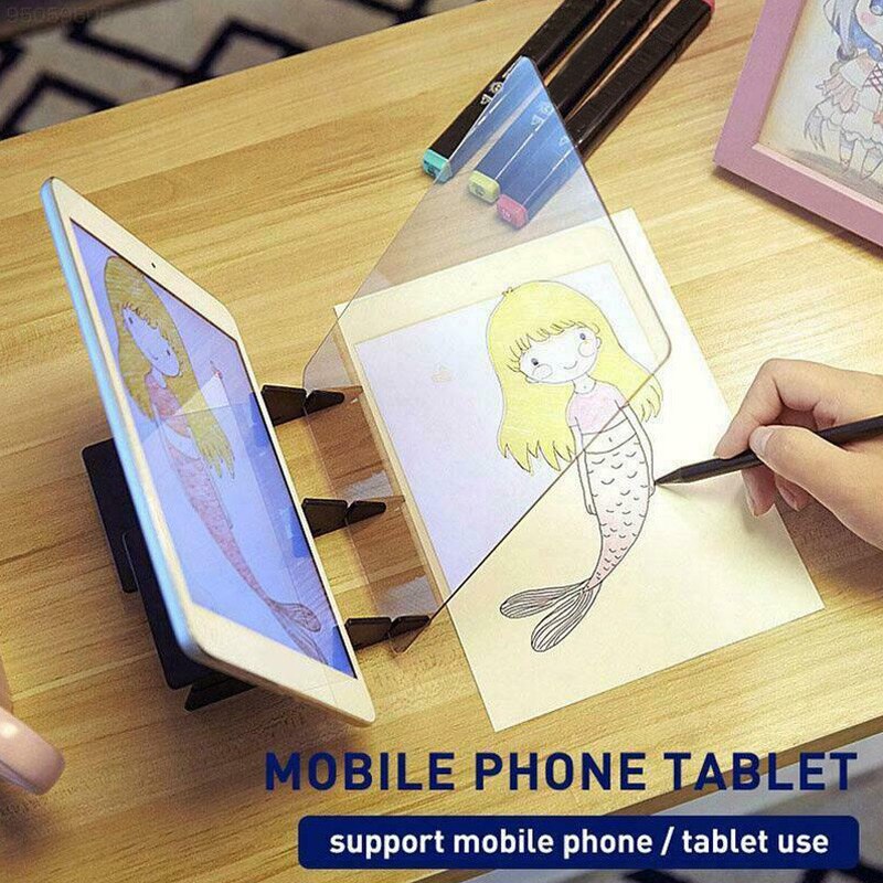 Croquis assistant traçage planche à dessin optique dessin projecteur peinture réflexion traçage ligne Table FEA889: Default Title