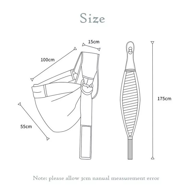 Ergonomic Infant Slings Baby Carrier Slings Wrap Baby Backpack Carrier Newborn Support Kangaroo Breastfeeding Kids Cloth