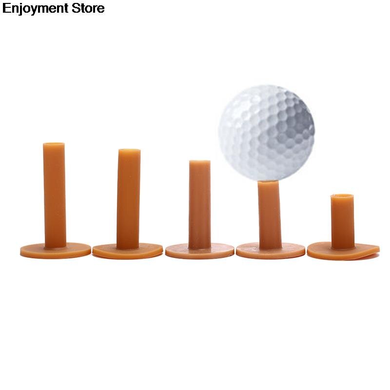 43/54/70/80/83mm træningsøvelse tee-matte golf boldeholdere nybegynder træner praksis gummi golf tee-holder