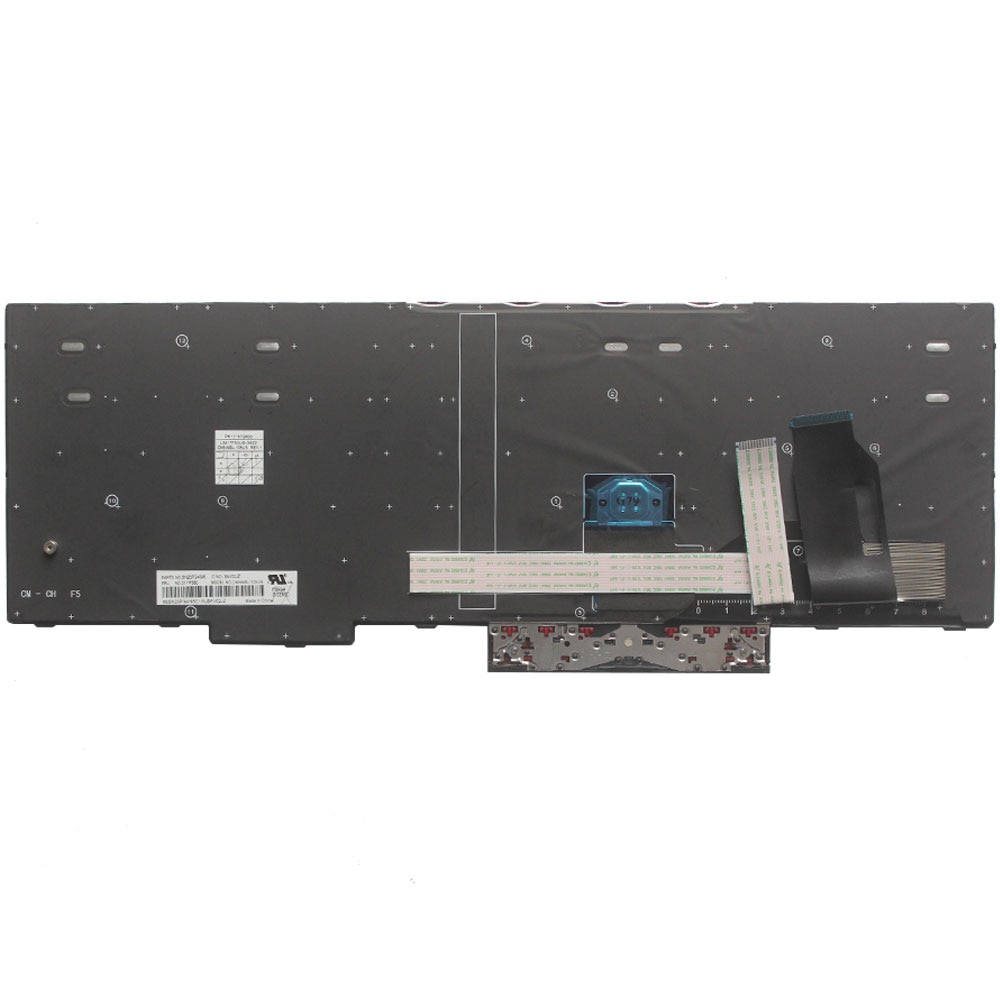 Laptop Us Keyboard Voor Lenovo Thinkpad E580 E585 E590 E595 T590 P53S L580 L590 P52 P72 P53 P73 Ons zwart Met Achtergrondverlichting