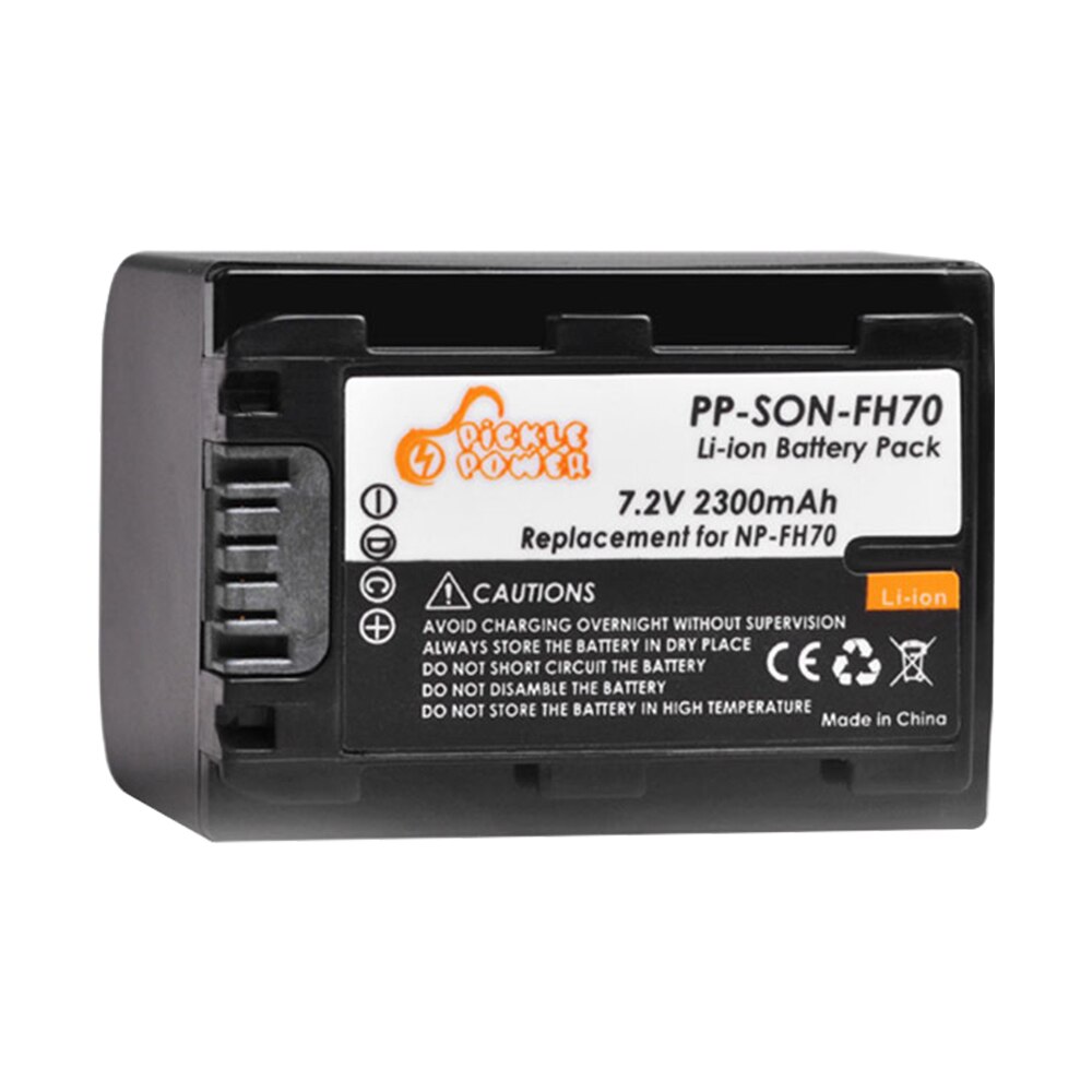 NP-FH50 Battery+LCD USB Charger Replacement for Sony DCR-DVD650 HC20 HC21 HC22 HC48 HC51 HC52 HC53 HC62 SR42 SR45 SR65 SR82: 1 Battery