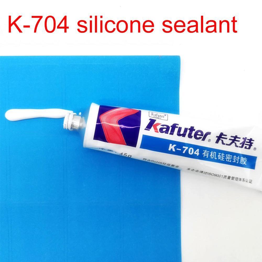 45g kafuter silicone adesivo industrial K-704 705 704b rtv borracha de silicone branco balck transparente cola