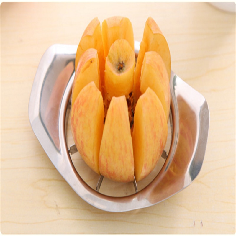 1Pcs Stainless Steel Apple Cutter Slicer Vegetable Fruit Tools Kitchen Accessories Apple Easy Cut Slicer Cutter Kitchen Gadgets