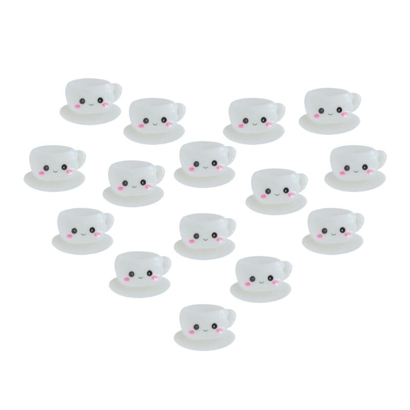 Ozdobne szpilki szpilki małe filiżanki buźki pinezki kreatywne śliczne tablica korkowa fototapeta Szpilka materiały biurowe