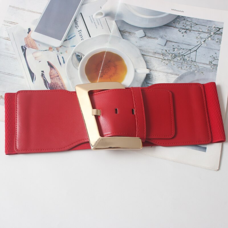 Merke kvinner måke spenne avlet tøye ut elastisk korsett midje belter linning klær tilbehør