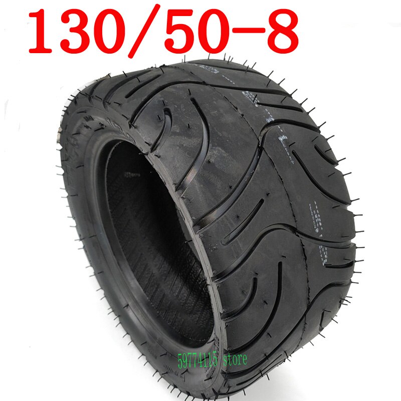 Motorcycle parts 90/65-8 front wheel and 130/50-8 rear wheel Tubeless Tyres Electric Scooter vacuum Tires