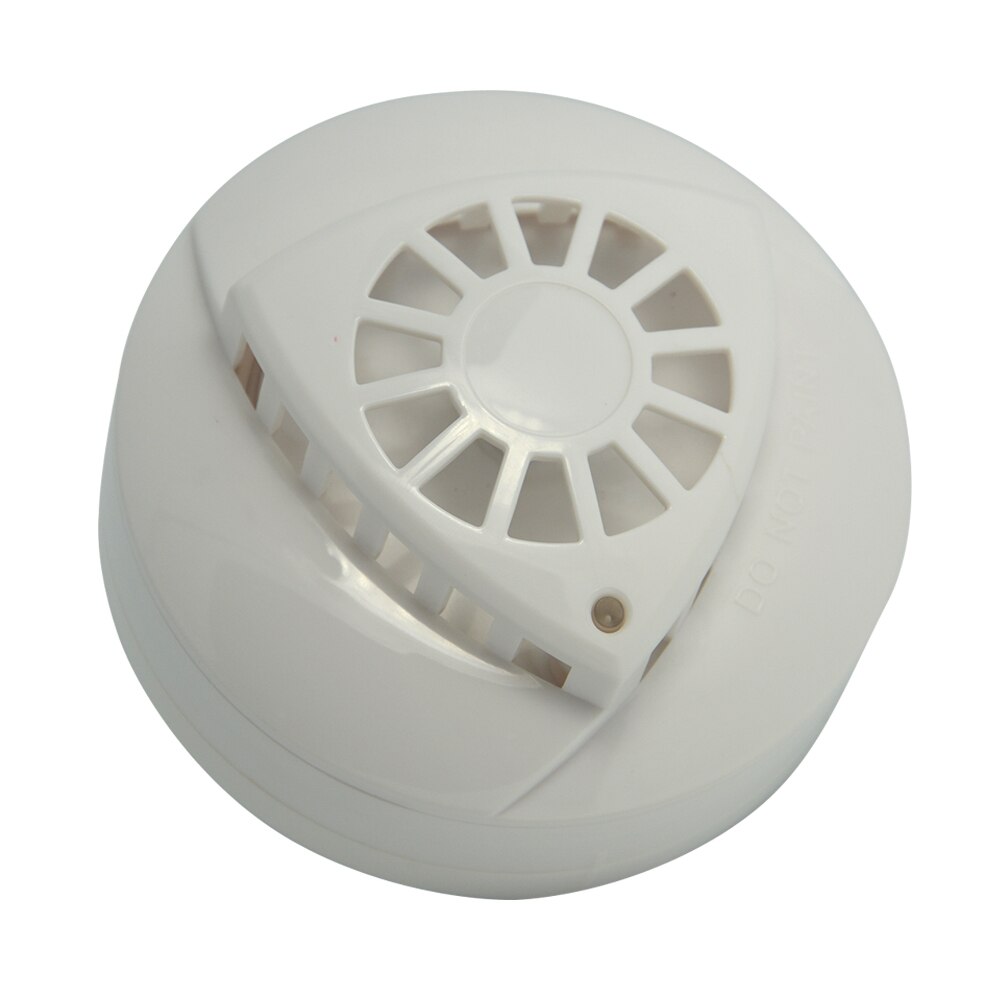 (1 PCS) Indoor Ceiling Smoke Alarm and Heat sensor over 57 degree Home Security Wire smoke detector Fire temperature alarm