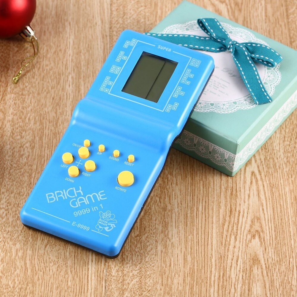 Lcd Game Elektronische Vintage Tetris Brick Handheld Arcade Pocket Speelgoed Tetris Brick Spel Voor Kinderen Educatief Speelgoed