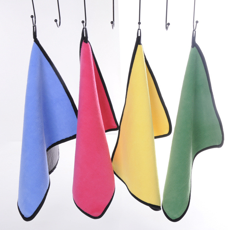 Koralowy polar ręcznik dla zwierzaka miękkie chłonne łatwe do czyszczenia czyszczenie zwierząt dostawy szlafrok dla psa akcesoria dla szczeniąt artykuły kąpielowe dla kota