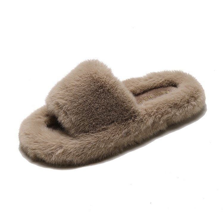 Lurviga tofflor dam klapki damskie damskor plysch tofflor sliders sko maggies walker house tofflor zapatos de mujer