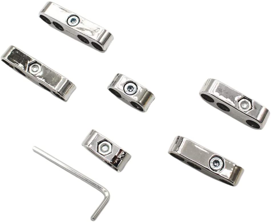 Coche cromo chispa cable con enchufe divisor 7mm 8mm Universal para Ford Chevy