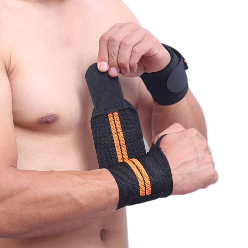 1pcs Adjustable Wristband Elastic Wrist Wraps Bandages For Weightlifting Powerlifting Breathable Wrist Support 6colors: 04