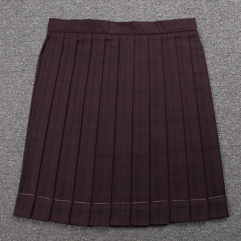Faldas de uniforme escolares japonesas, faldas cortas de de cintura alta, Mini faldas plisadas ajustables