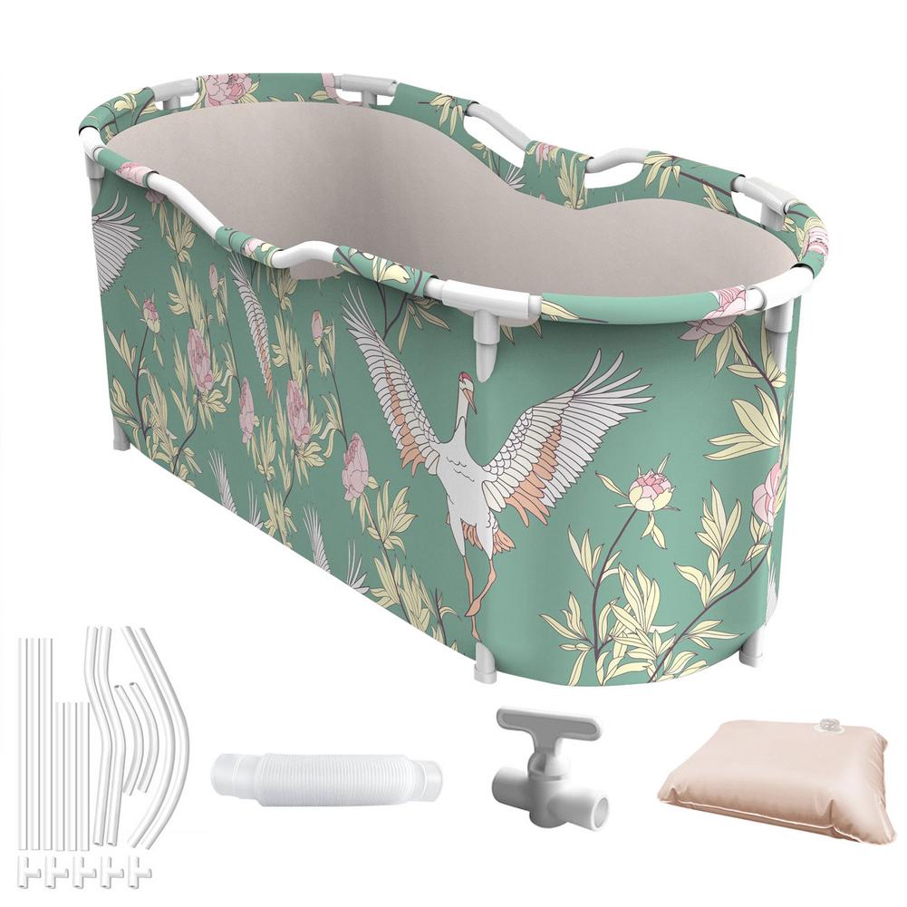 Bain De Pieds Pliant Seau Baignoire Portable Évier Baignoire Conteneurs De Shampoing De Voyage