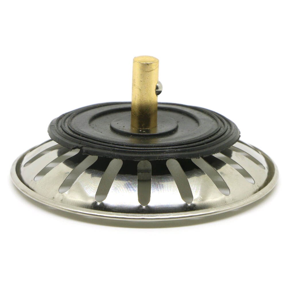 Strainer Stopper 1pc Strainer Waste Plug 8cm Stainless Steel Home Kitchen Sink Drain Stopper Sink Filter