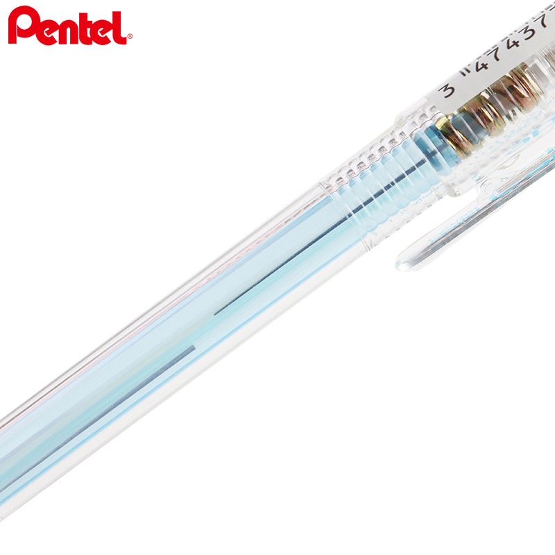 Pentel cap type pencil color transparent A105 pen 0.5 mm automatic activities