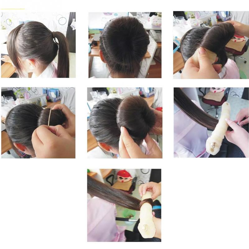 2 stks/set Brood Roll Hair Curler Beauty Fabrikant Curler Haar Kapsel Braider Magic Spons DIY Haar Styling Tools