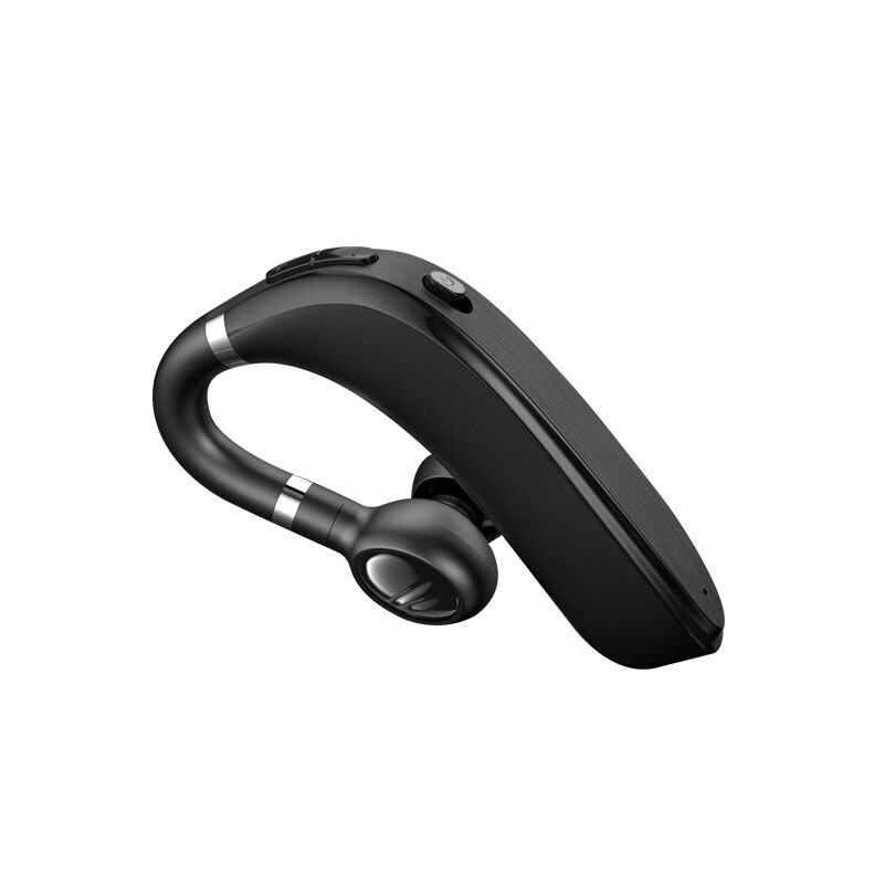 Original Business Bluetooth headset Noise Cancelling Voice Control Wireless Headphone Driver Sport Earphone for iPhone Android: Black