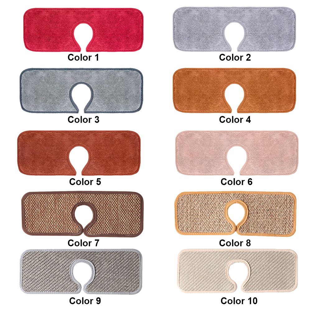Forniture spruzzata microfibra stuoia di asciugatura multifunzione rubinetto assorbente pad rubinetto tappetino assorbente lavello paraspruzzi